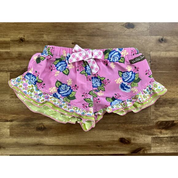 Matilda Jane Brilliant Daydream Clear Visionary Shorts Floral Ruffle Pink Blue - Picture 2 of 8